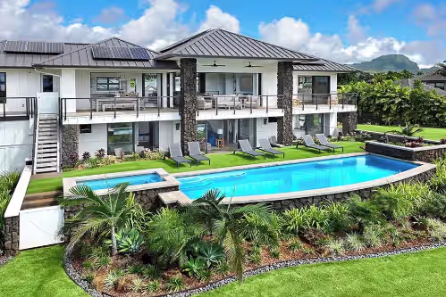 Hale Kahili: 8BR Ocean View Estate w/Pools+Spa, photo 5