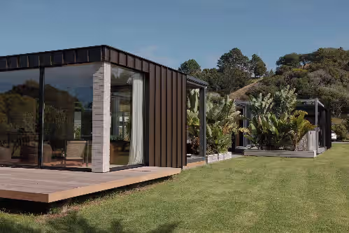 Terrace/patio at Whananaki Beach Retreat