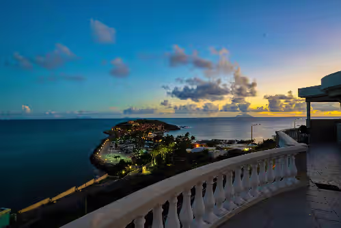 01st Level - View from the Patio at LUXURY 6 BR. Ocean View