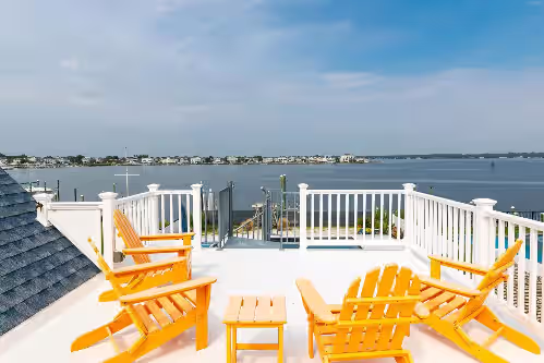 2023 home on river, across from Beach. Outdoor kitchen bath pool spa fireplace, photo 3