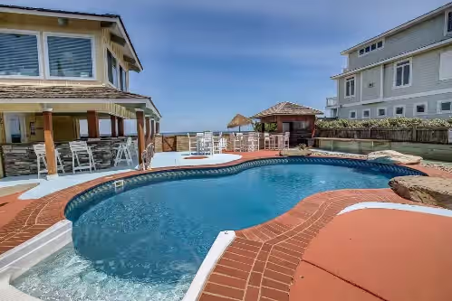 Private Pool Area at Hawaiian Palace