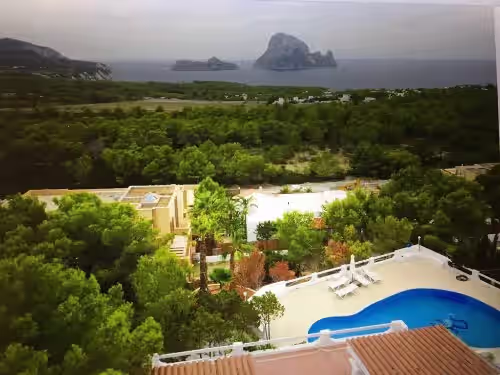 Astonishing view on Es Vedra Rock