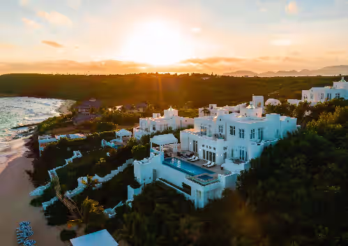 Sea Villa at Long Bay Villas: Privacy, 5star service, butler, on secluded beach