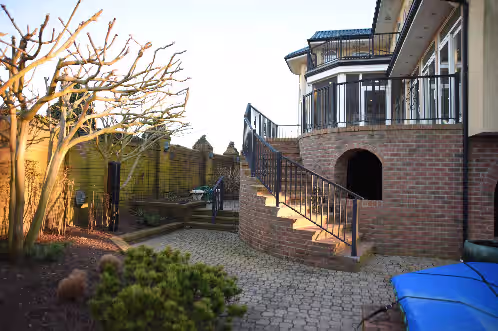 Private gated property at OCEANFRONT GATED ESTATE @ end of Boardwalk! Pool, Jacuzzi & sleeps 14