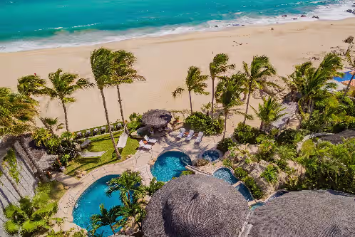 Villa las Rocas: One-Of-A-Kind Lush Tropical Mexican Beachfront Estate 7 BR, photo 4