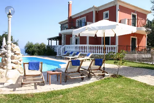 St Nicholas, Corfu,by the pool at Corfu,St Spyridon NE, Luxury,on the beach,privacy,heated pools,1038271