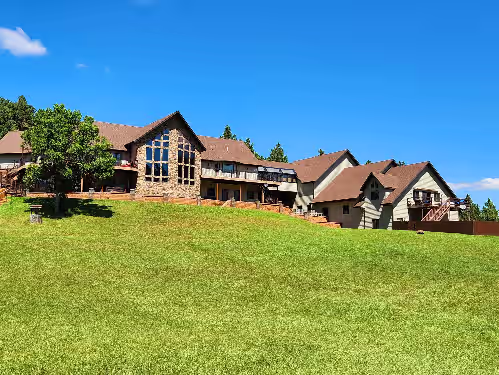 Exterior at 17 Acres of luxury, Comfort, & 2200sf Game Room / Movie Theater
