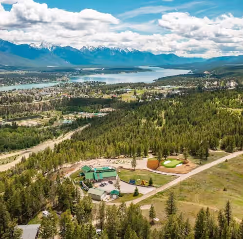 Aerial view at Reimagine Ranch Mountain Acreage