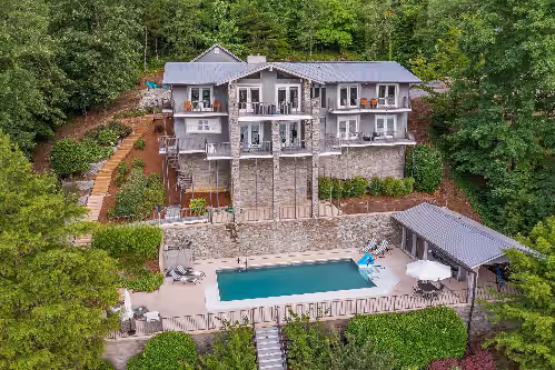 Expansive Retreat with Heated Pool & Endless Entertainment