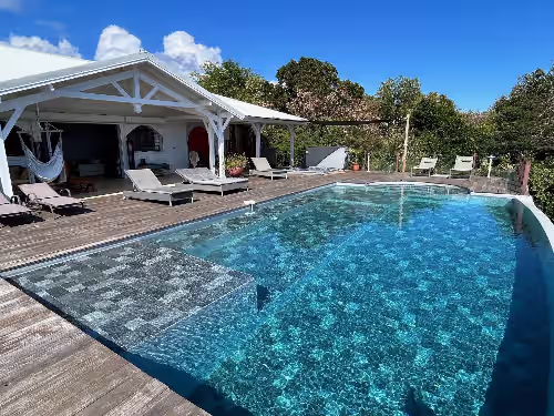 Villa lHacienda deluxe sea view 180 pool jacuzzi gym quiet garden