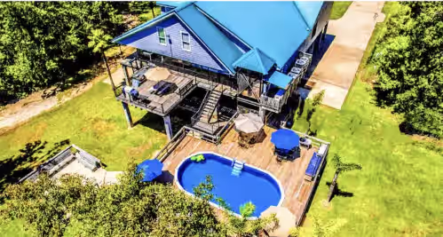 Private Mini Resort! Pool, Hot Tub, Pool Table, on River, + more Book Today!!