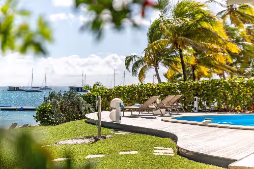 Villa Marine***** sur la plage du lagon, photo 2