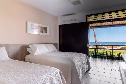Casa Manaua: beachfront property with incredible views in Barra de São Miguel, photo 3