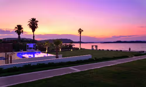 Beachfront Villa Natalia with Two Private Pools