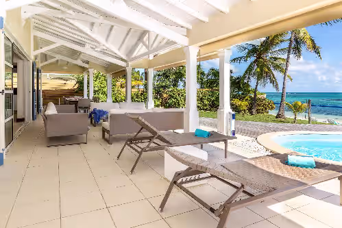 Villa Marine***** sur la plage du lagon, photo 3