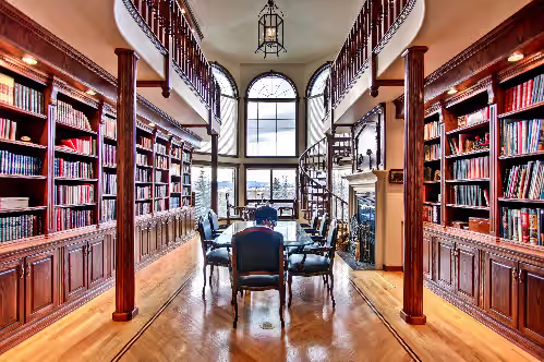 Library at Grand Castle