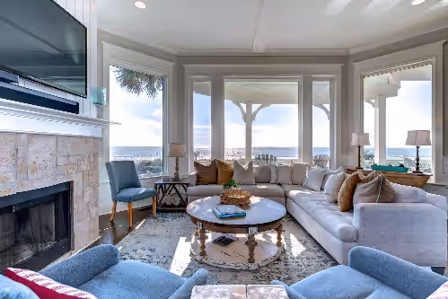 Sea Spray- 400 Ocean Blvd.~ Oceanfont! Six Bedroom, Sleeps 15, Private Pool/Hot Tub, photo 3