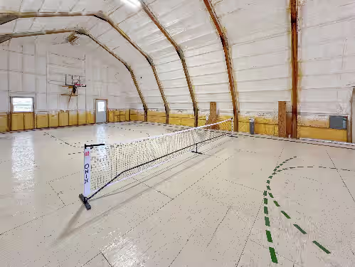 Spacious & Picturesque with Indoor Basketball/Pickleball Court, Hot Tub, Private Beach, Pond, & Fire Pits!