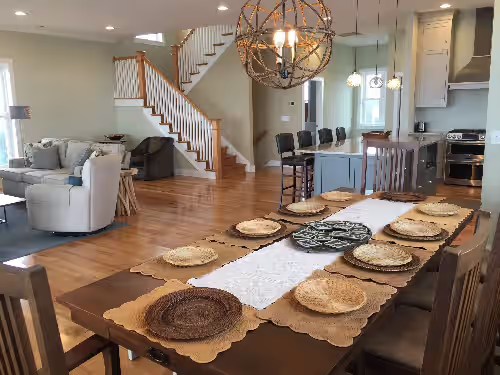 Great Room at Be Right on the Beach in a Large, Gorgeous House