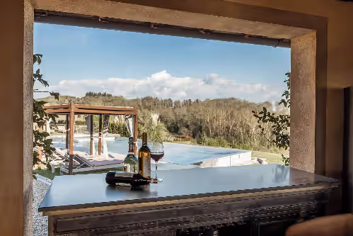 VILLA SARAH LUXURY SAN GIMIGNANO, 5 EN SUITE ROOMS , SWIMMING POOL, SPA, photo 4