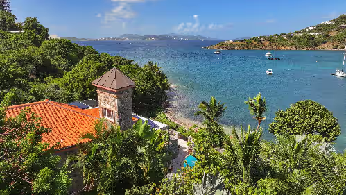 Beach Estate - Island Stone Caribbean Beach Side Villa
