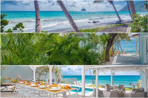 Villa Beach Front House with swimming pool and direct access to the beach Diamant Martinique, photo 5