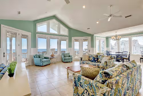 Oceanfront House-16 bedrooms/Sleeps up to 60/Pool/Elevator/Tiki Bar