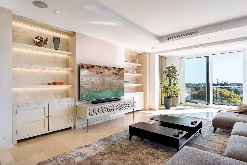 Living area at Villa Paraiso Alto