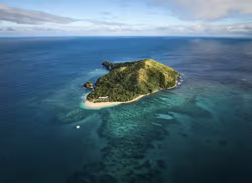 Private Fijian Island. Concrete and Glass Modern Home. Come surf, sun and play