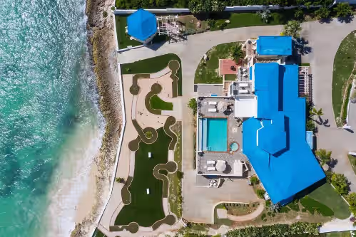 Villa Anguillitta Entire 7BD Villa w/ Private Beach Access, Sauna, Gym, & Pool, photo 4