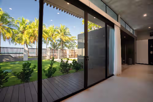 Terrace/patio at Beachfront Paradise centrally located to all things Jaco