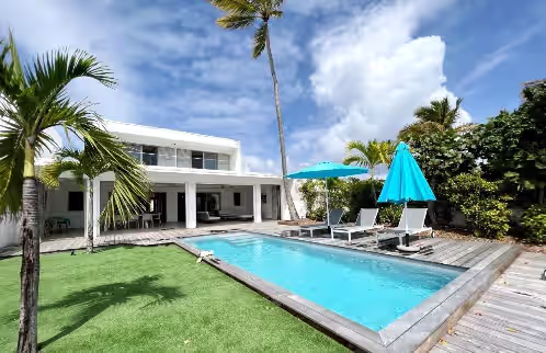 Villa à St François G290 5 ch vue mer piscine
