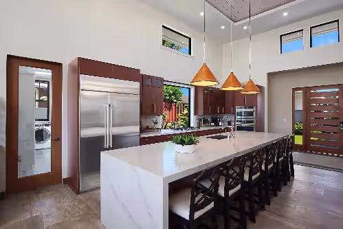 Cook up incredible meals in this gourmet kitchen fully stocked with everything you need or a Private at Spectacular home