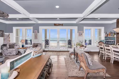 Interior at Seaductress 7 Bedrooms, Oceanfront