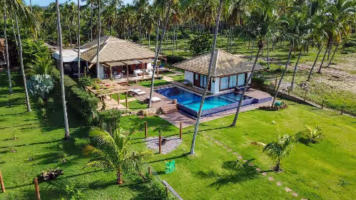 Luxury beachfront property
